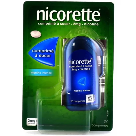 Nicorette 2 mg Comprimés à Sucer Menthe Intense - image 9