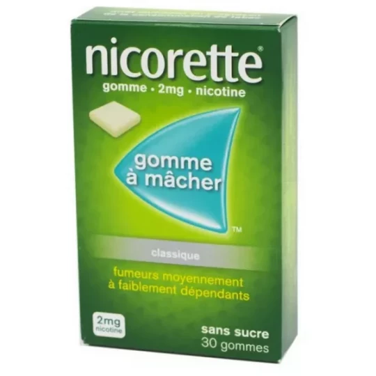 Nicorette Gomme à mâcher 2 mg Sans Sucre - image 2