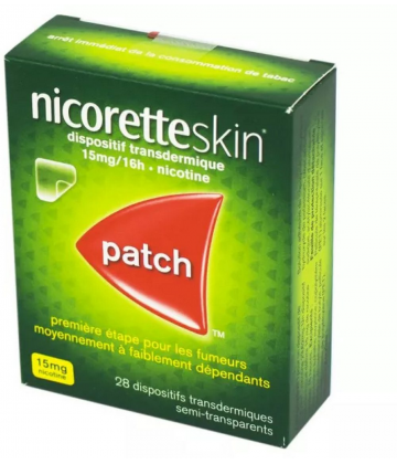NicoretteSkin Patch 15mg/16h
