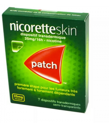 NicoretteSkin Patch 25mg/16h