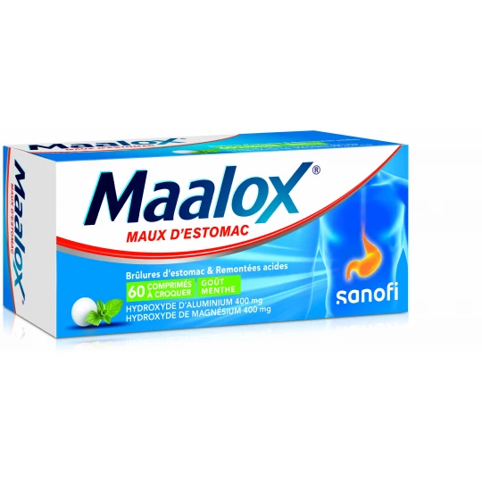 Maalox Maux d'Estomac Menthe
