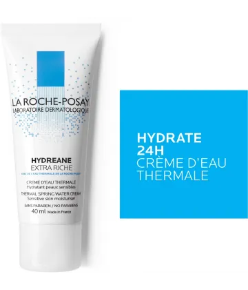 La Roche-Posay Hydreane Extra Riche 40 ml + Eau Thermale 50 ml OFFERTE