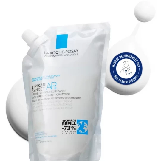La Roche-Posay Lipikar AP+ Syndet Eco-recharge 400 ml