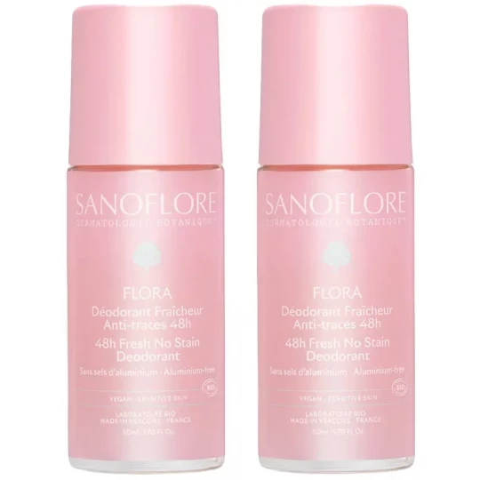 Sanoflore Flora Déodorant Efficacité 48h