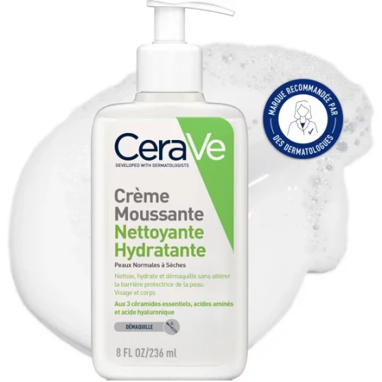 CeraVe Crème Moussante Nettoyante 236 ml