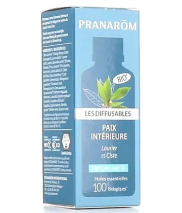 Pranarôm Les Diffusables Paix Intérieure Huile Essentielle Bio 10 ml