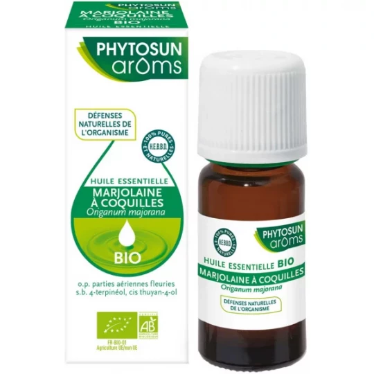 Phytosun Arôms Huile Essentielle Bio Marjolaine à Coquilles 5 ml