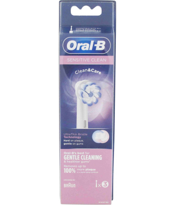 Oral B Brossettes Sensitive Clean Brins Ultra Fins x 3