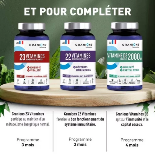 Granions 23 Vitamines Minéraux et Plantes x 90 - image 3