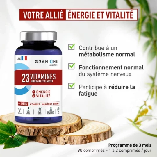 Granions 23 Vitamines Minéraux et Plantes x 90 - image 4