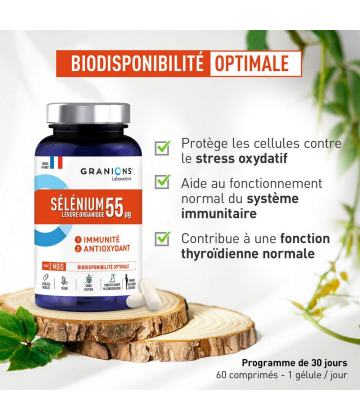 Granions Sélénium x 60