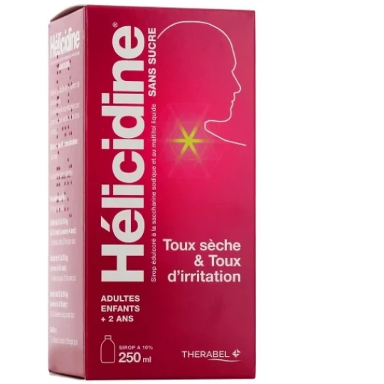 Hélicidine Sirop Sans Sucre 250 ml - image 1