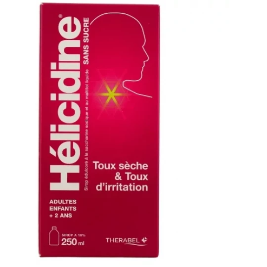 Hélicidine Sirop Sans Sucre 250 ml - image 3
