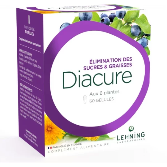 Lehning Diacure Gélules x 60