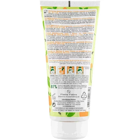 Klorane Junior Shampooing Démêlant Pêche - image 2