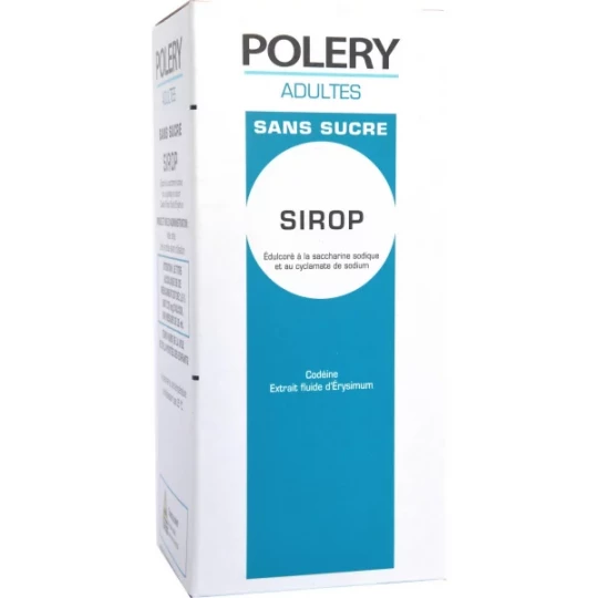 Polery Sirop Adulte Sans Sucre 200 ml - image 1