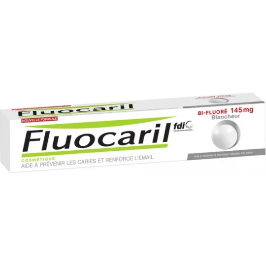 Fluocaril Dentifrice Bi-Fluoré Blancheur Menthe 75 ml