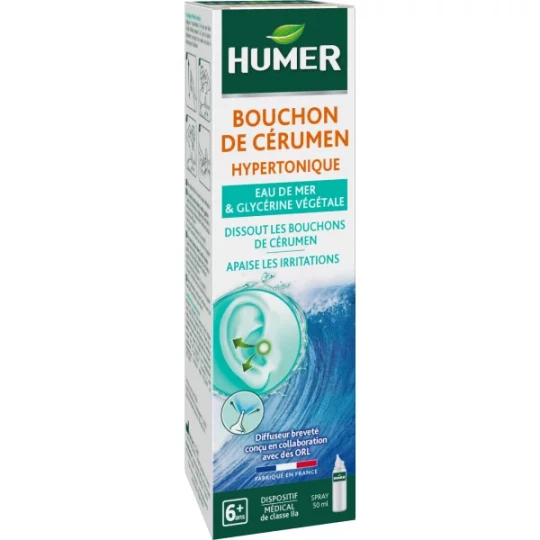 Humer Bouchon de Cerumen Spray 50 ml