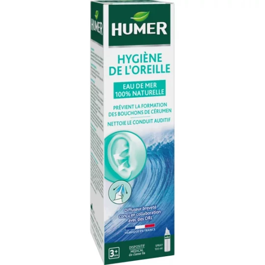 Humer Hygiène de l'Oreille Spray Auriculaire 100 ml
