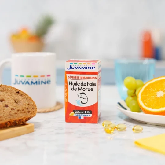 Juvamine Huile de Foie de Morue Capsules x 30 - image 3