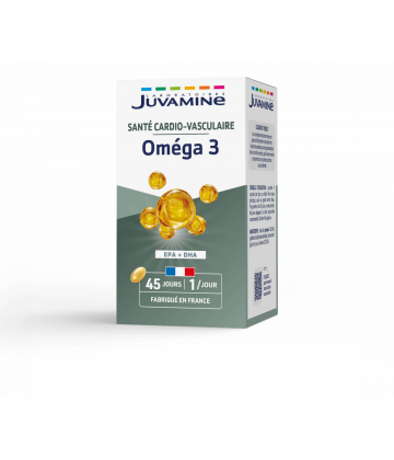 Juvamine Oméga 3 Capsules x 45