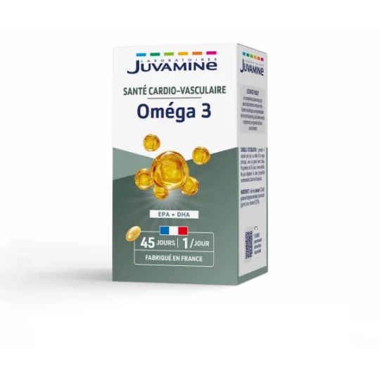 Juvamine Oméga 3 Capsules x 45