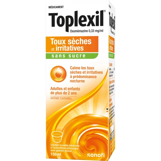 Toplexil Sirop Sans Sucre 150 ml