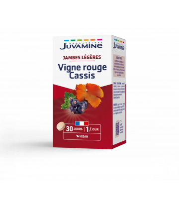 Juvamine Phyto Vigne Rouge Cassis Comprimés
