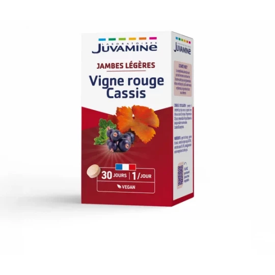 Juvamine Phyto Vigne Rouge Cassis Comprimés
