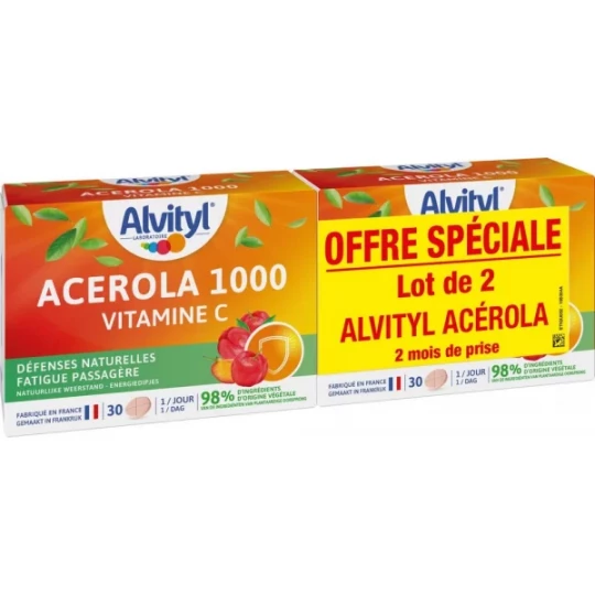 Alvityl Acérola 1000 Vitamine C x 60