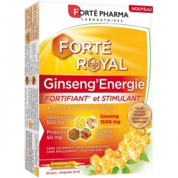 Forté Pharma Ginseng Energie Ampoules 10 ml x 20
