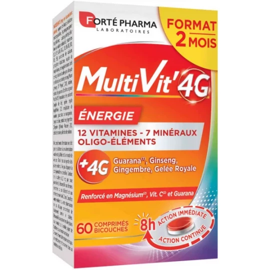 Forté Pharma MultiVit' 4G Energie x 60