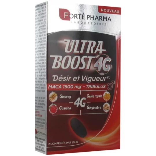 Forté Pharma Ultra Boost 4G Désir et Vigueur Comprimés x 30