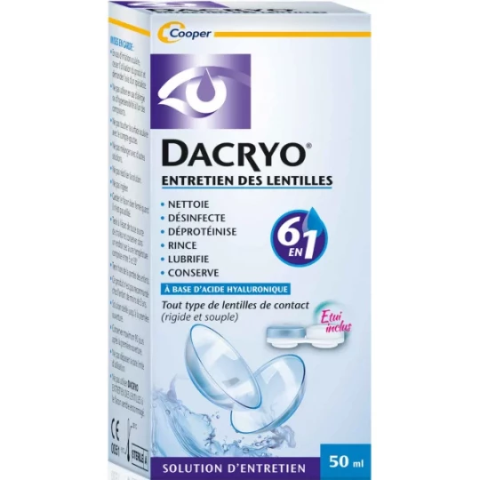 Dacryo Entretien des lentilles de contact - image 2