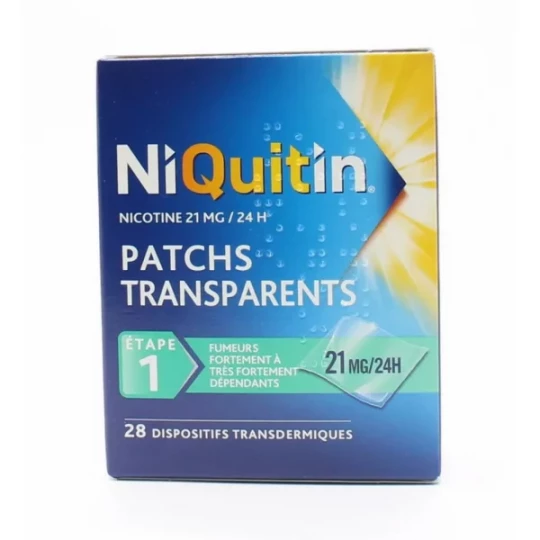 NiQuitin patchs 21 mg/24h