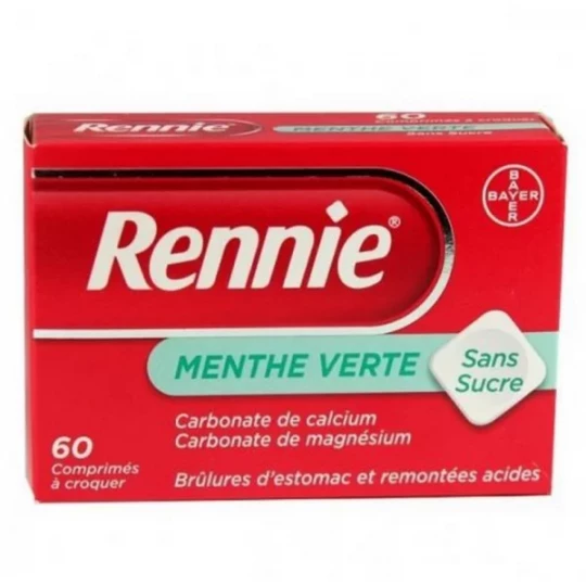 Rennie Menthe Verte Sans Sucre - image 2