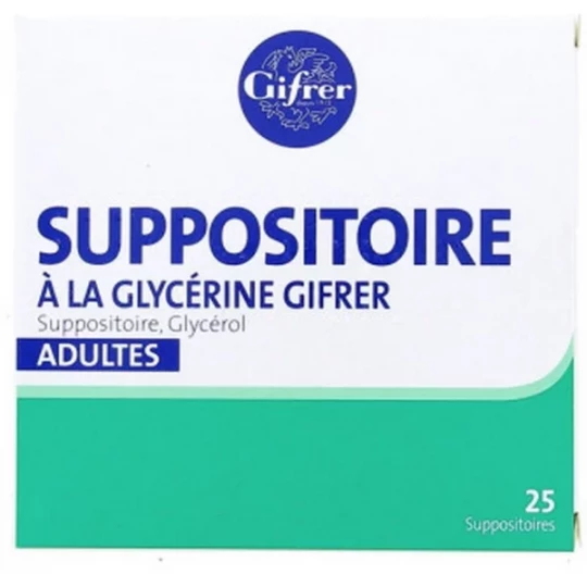 Gifrer Suppositoires à la Glycérine Adultes - image 3