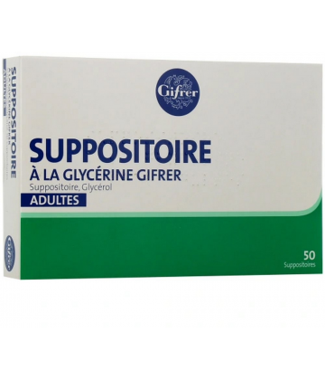 Gifrer Suppositoires à la Glycérine Adultes