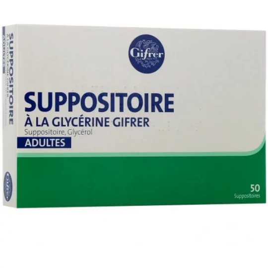 Gifrer Suppositoires à la Glycérine Adultes