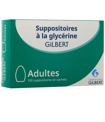 Gilbert Suppositoires Adulte