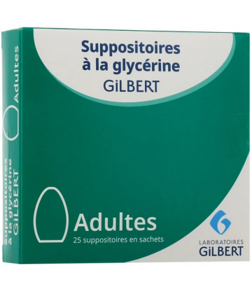 Gilbert Suppositoires Adulte