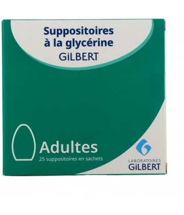 Gilbert Suppositoires Adulte