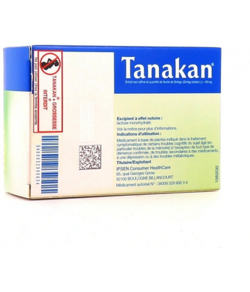 Tanakan Comprimés Enrobés
