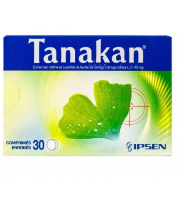 Tanakan Comprimés Enrobés