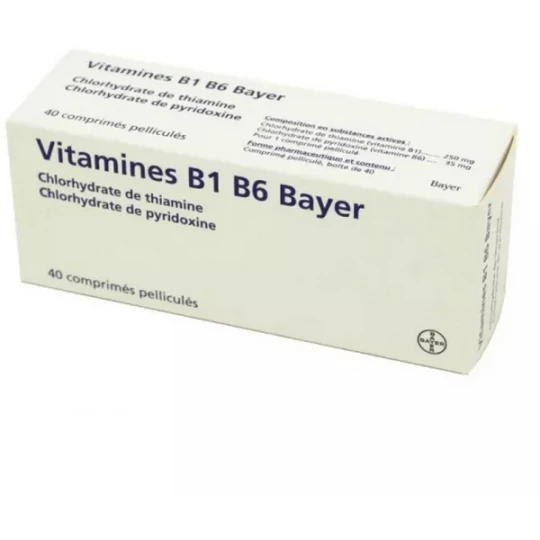 Vitamine B1 B6 Bayer - image 2