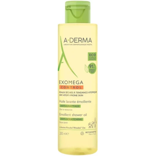A-Derma Exomega Control Huile Lavante Émolliente Anti-Grattage - image 9