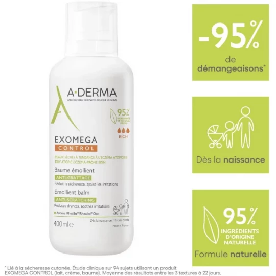 A-Derma Exomega Control Baume Emollient - image 12