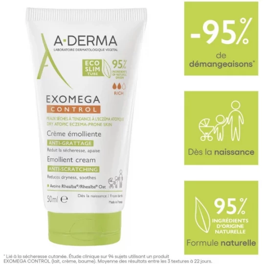 A-Derma Exomega Control Crème Emolliente - image 13