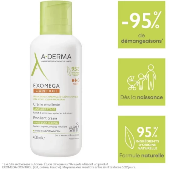 A-Derma Exomega Control Crème Emolliente - image 27