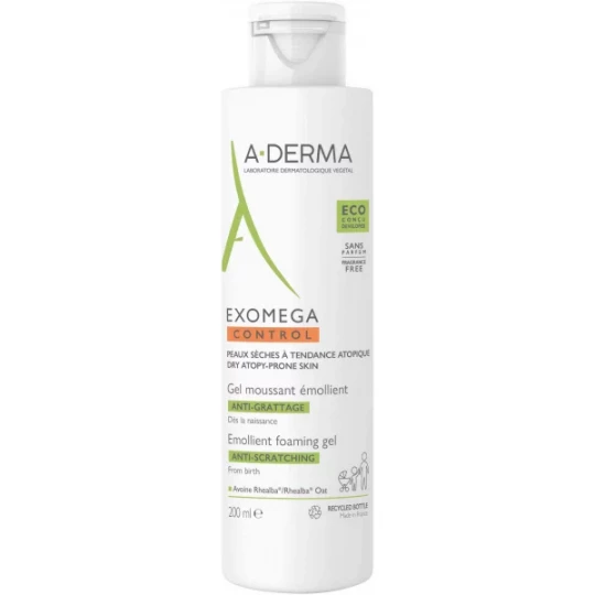 A-Derma Exomega Control Gel Moussant Emollient - image 7